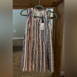 New unworn small multicolor dress. Size small
